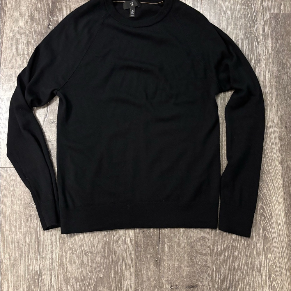 Men's Black Banana Republic Merino Wool Sweater